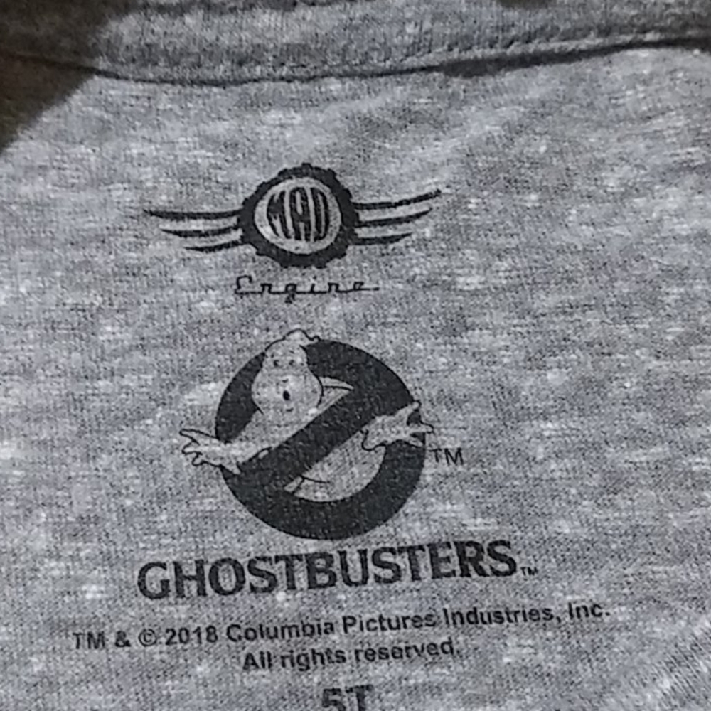 Boys 5t Vintage ghost buster tee